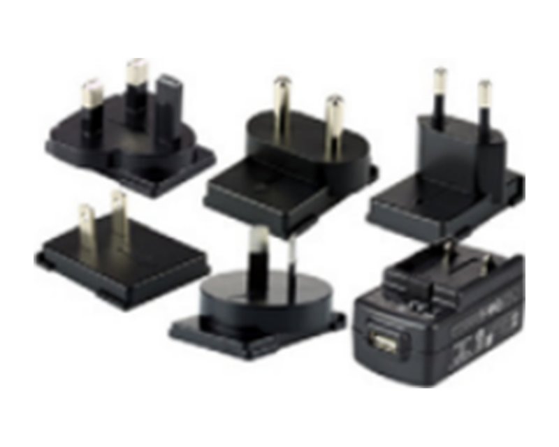 5 V / 2 A power supply kit with regional plugs - 1