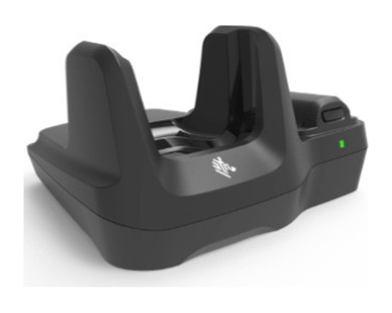 Single-slot USB cradle with spare battery charger - 1