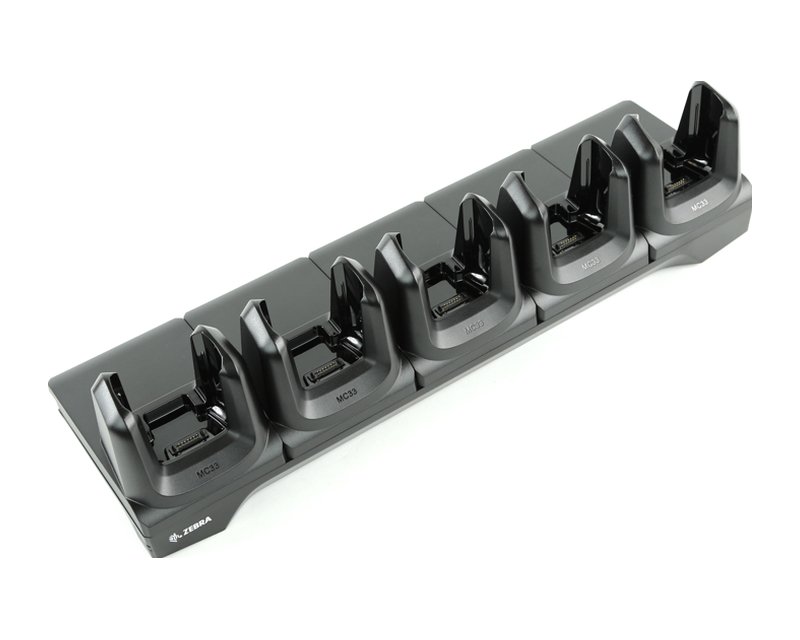Five-slot Ethernet charging cradle - 1