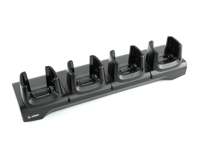 Four-slot Ethernet charging cradle - 1