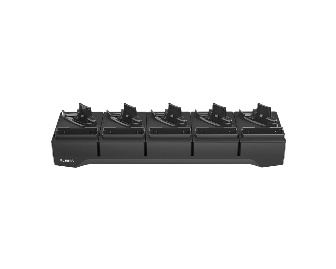 5-slot charge cradle with battery charger - 1