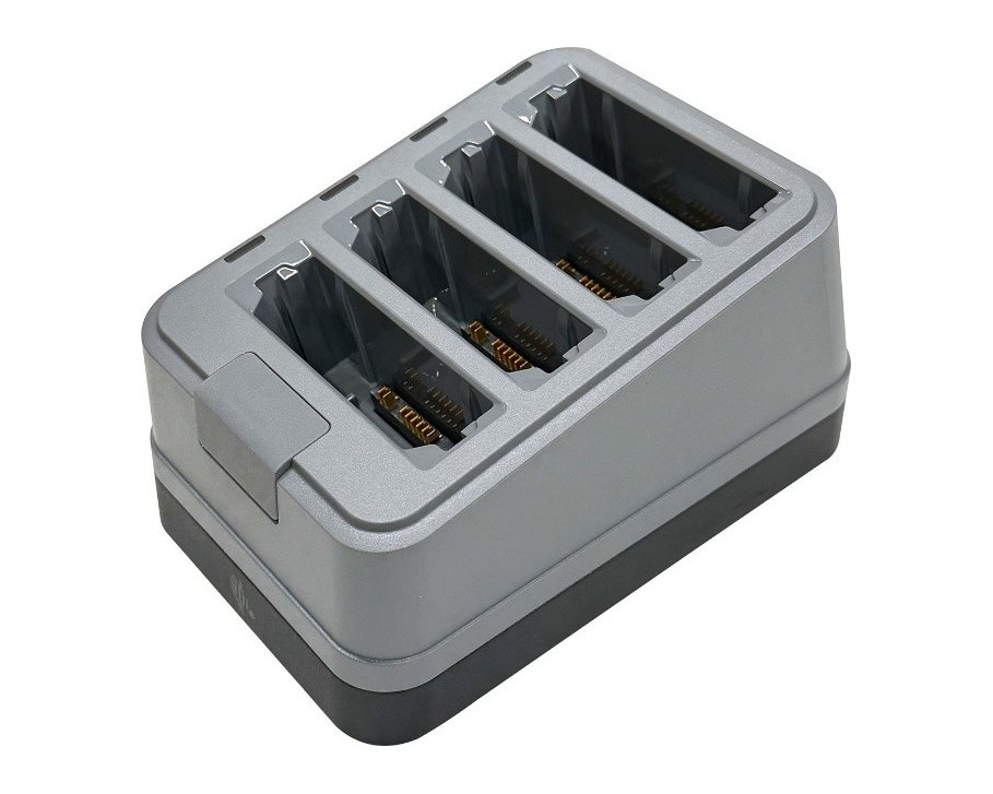 Four-slot spare battery charger - 1