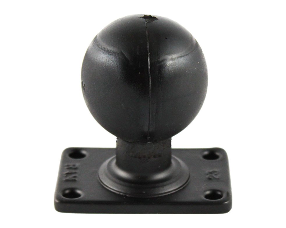 RAM 2x3 inch rectangular base with ball - 1