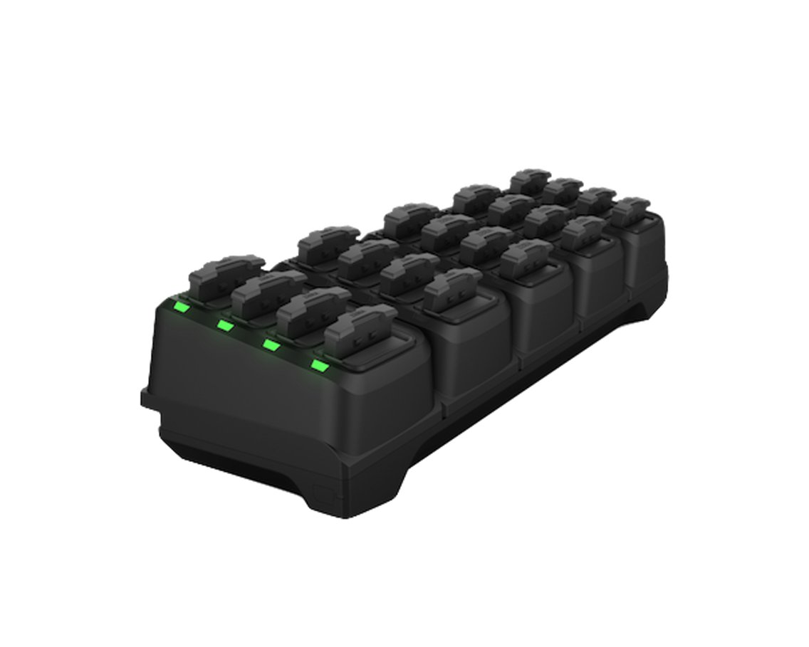Twenty-slot spare battery charger - 1