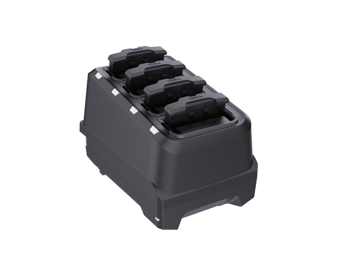 Four-slot spare battery charger - 1